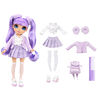 Rainbow High Jr High Violet Willow - poupée-mannequin VIOLETTE de 9 po (23 cm)