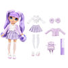Rainbow High Jr High Violet Willow - poupée-mannequin VIOLETTE de 9 po (23 cm)