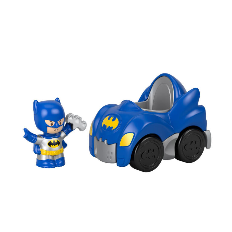 Fisher-Price Little People Batman and Batmobile - English Edition