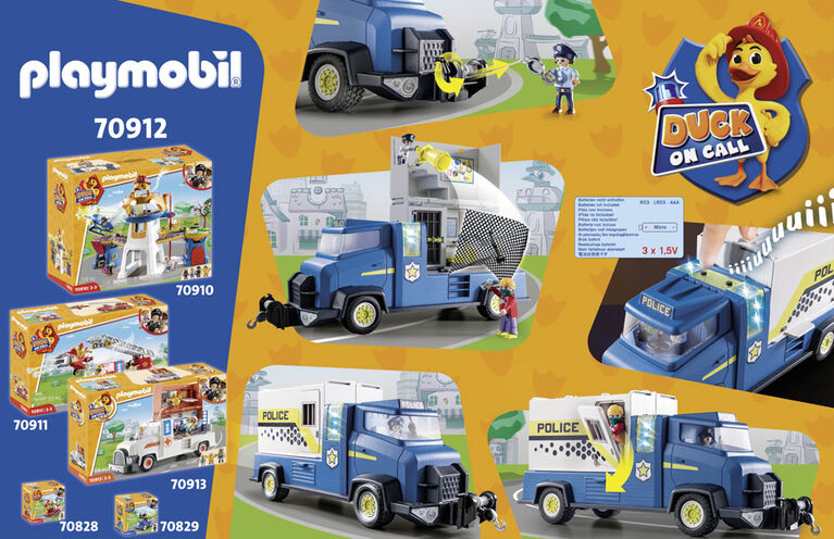 Playmobil - D.O.C.- Police Truck