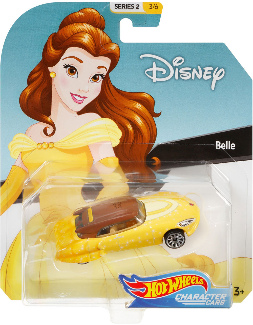 Hot Wheels Disney Pixar Character Car Belle Vehicle English