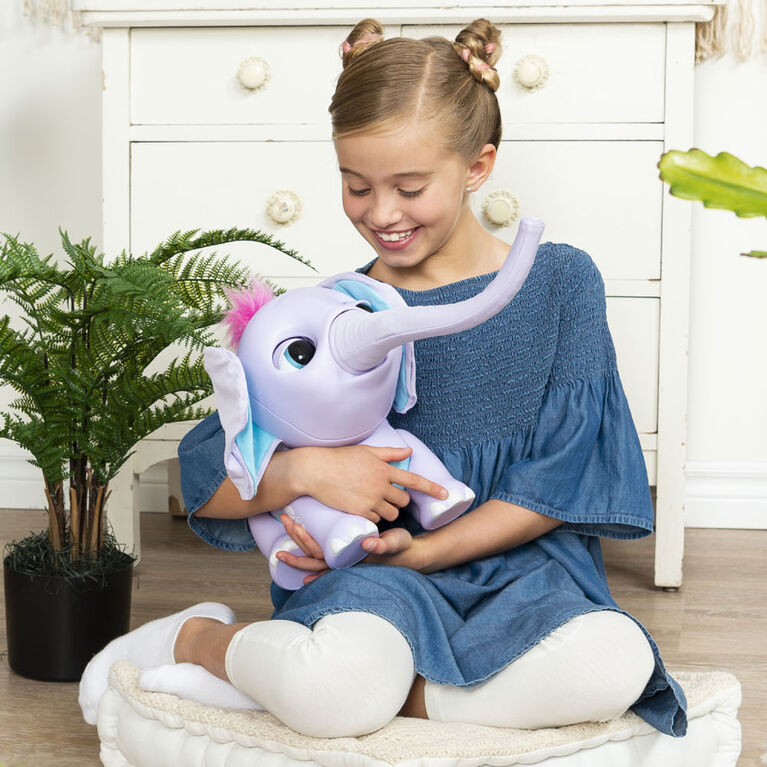 Juno My Baby Elephant With Interactive Moving Trunk And Over 150