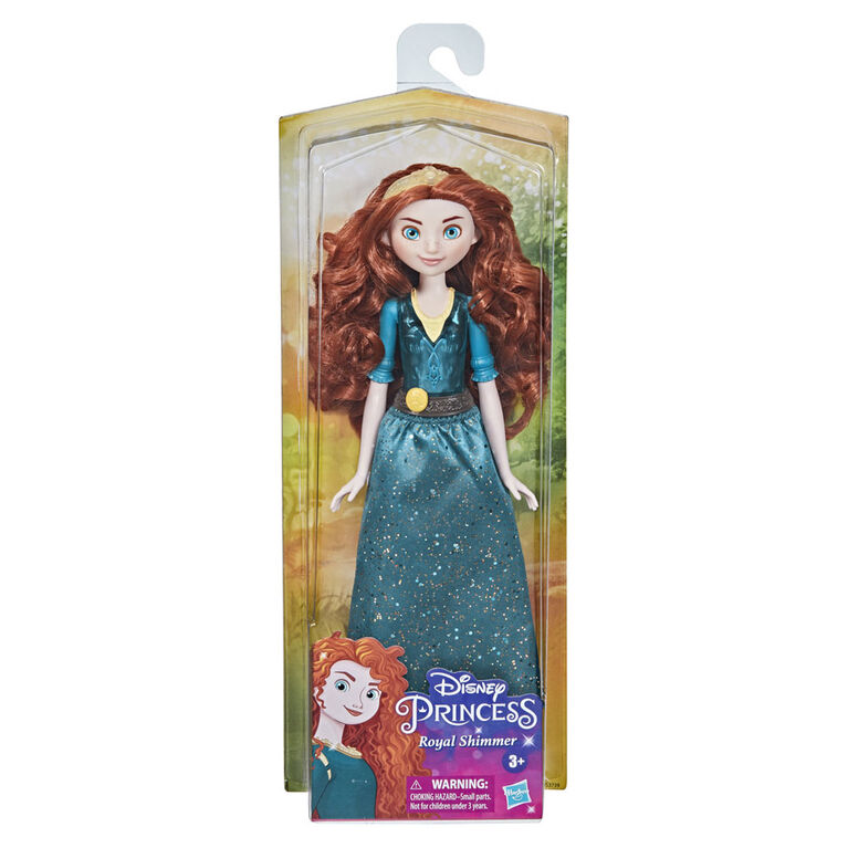 Disney Princess Royal Shimmer Merida Doll