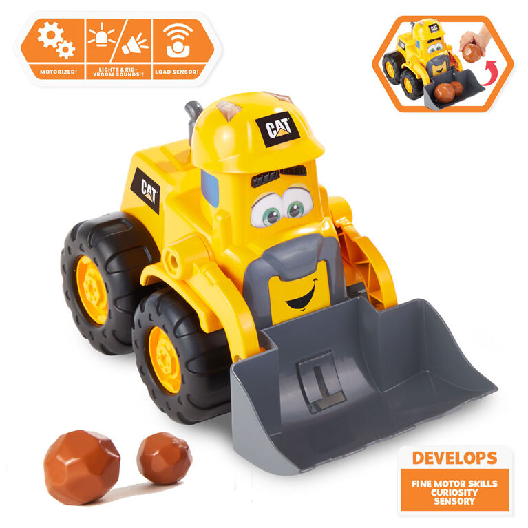 Cat Les copains du chantier Construction buddies Junior Crew chargeur sur roues