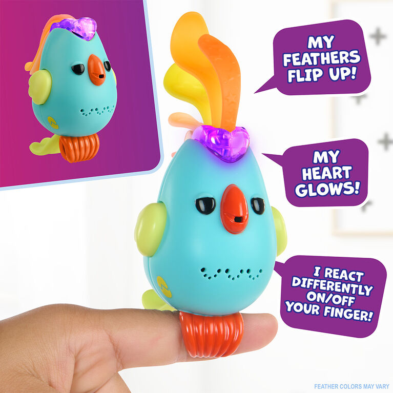 Fingerlings Sweet Tweets Interactive Bird: Lionel, Blue