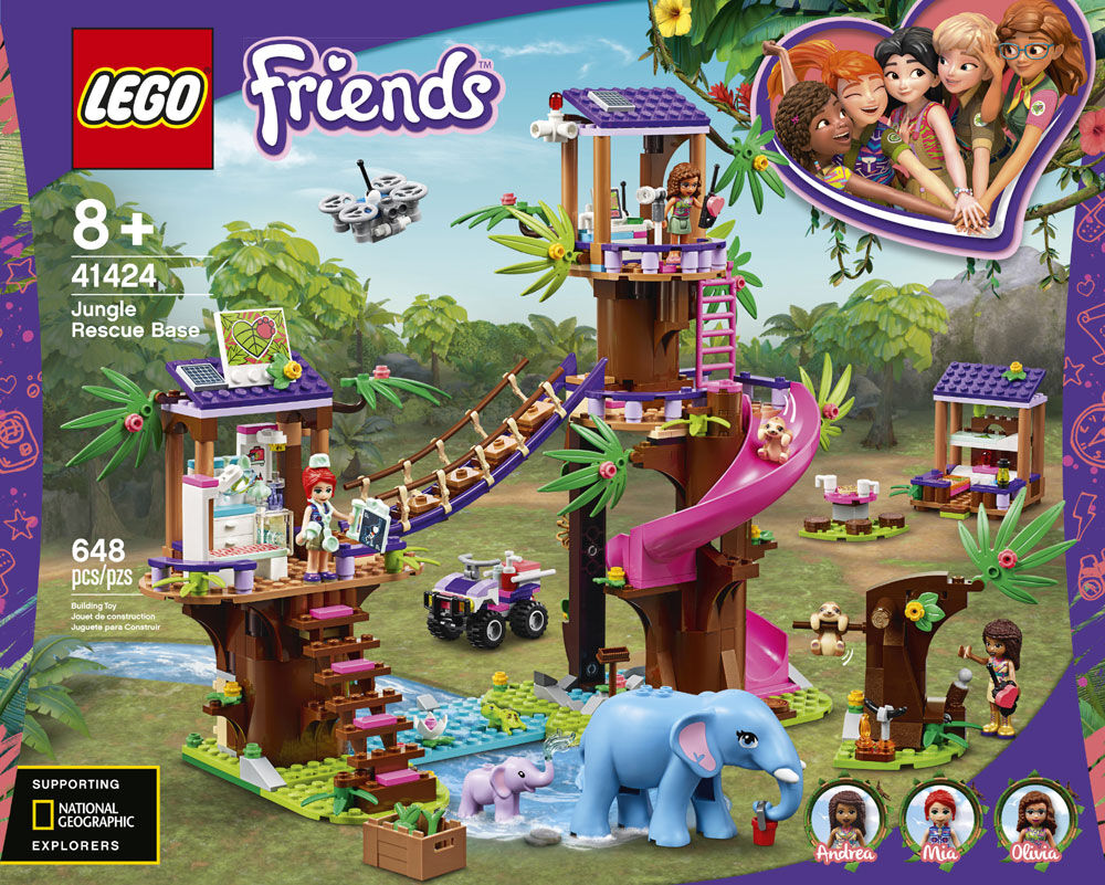 Lego friends rescue base sales