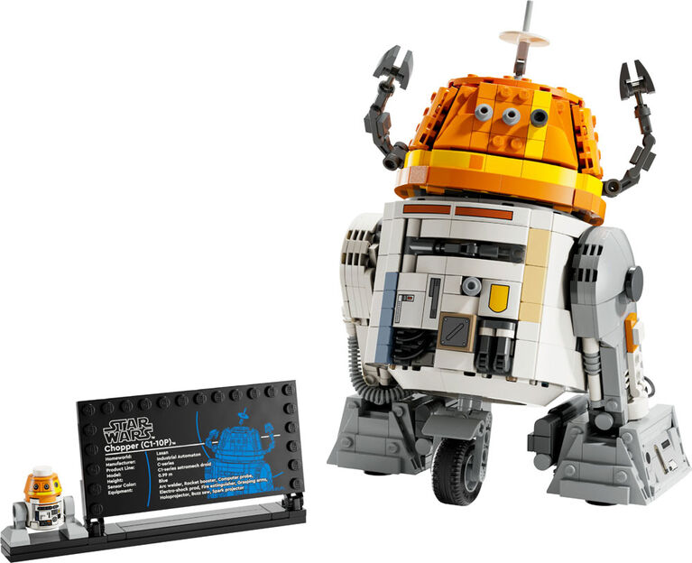 LEGO Star Wars: Ahsoka Chopper (C1-10P) Astromech Droid - Building Toy For Kids 10+ - 75416