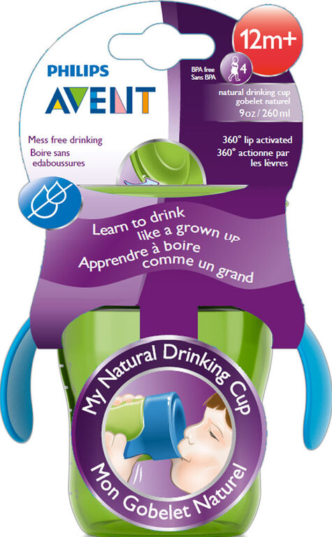 Philips AVENT Natural Drinking Cup 9oz  - Blue