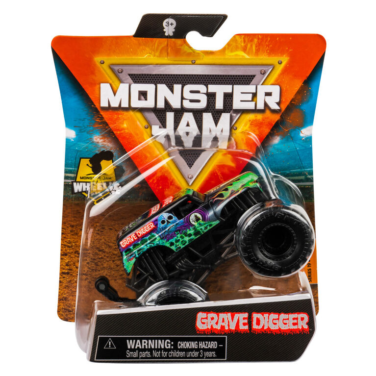 Monster Jam, Official Grave Digger Monster Truck, Die-Cast Vehicle, Spectre  Series, 1:64 Scale