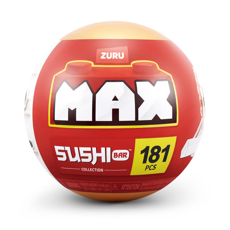 MAX BUILD MORE Premium Bricks Sushi Bar Collection by ZURU