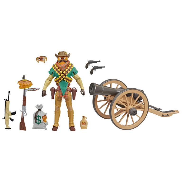 Hasbro Fortnite Victory Royale Series, pack deluxe figurine de collection Gâthomme avec accessoires