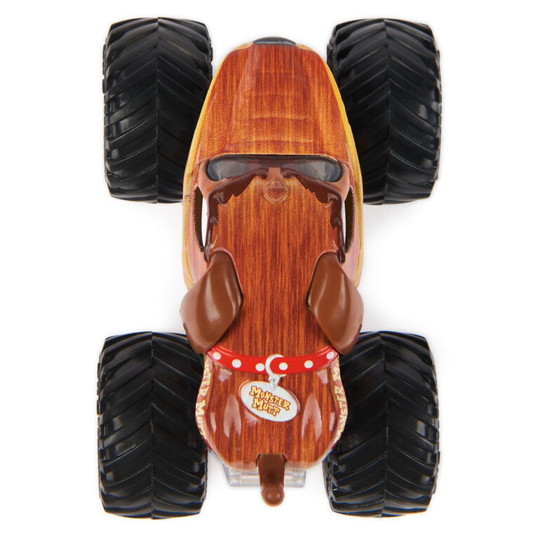Monster Jam, Official Monster Mutt Monster Truck, Die-Cast Vehicle, 1:64 Scale, Kids Toys for Boys Ages 3 and up