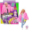 Barbie - Poupée ​Extra avec veste rose et cochon-licorne