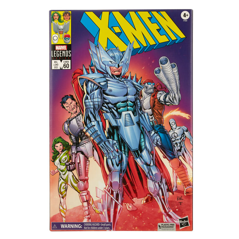 Hasbro Marvel Legends Series: X-Men Villains, X-Men 60th Anniversary Marvel Action Figure Set, Marvel Legends Action Figures, 6 Inch