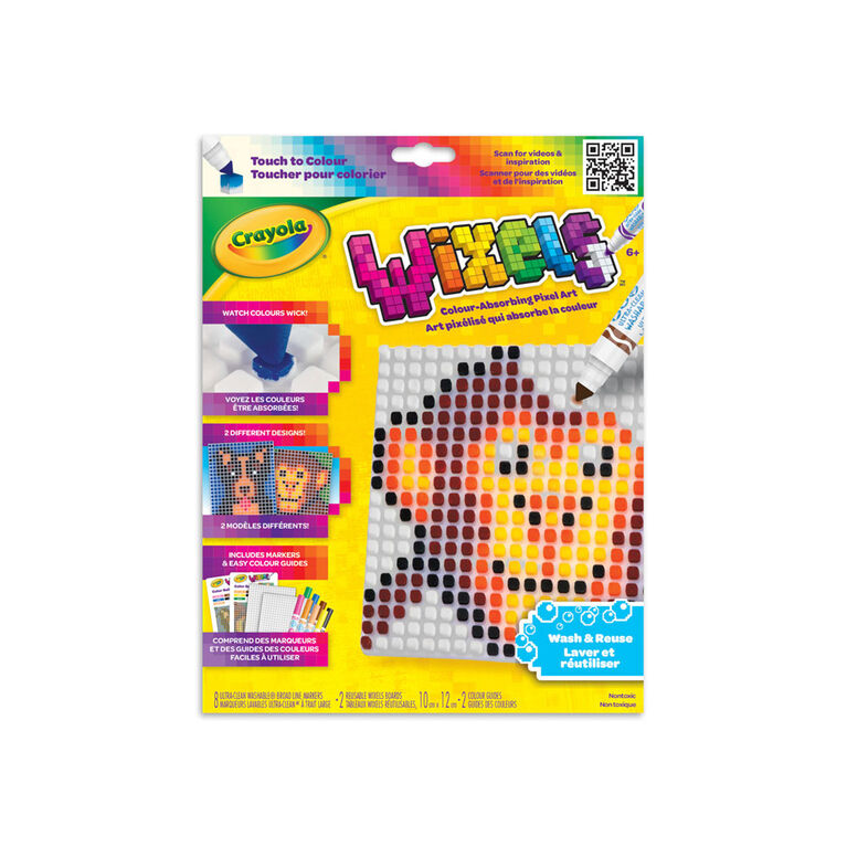 Crayola Wixels Animals Activity Kit