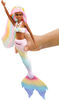 Barbie Dreamtopia Rainbow Magic Mermaid Doll with Rainbow Hair and Water-Activated Color Change Feature
