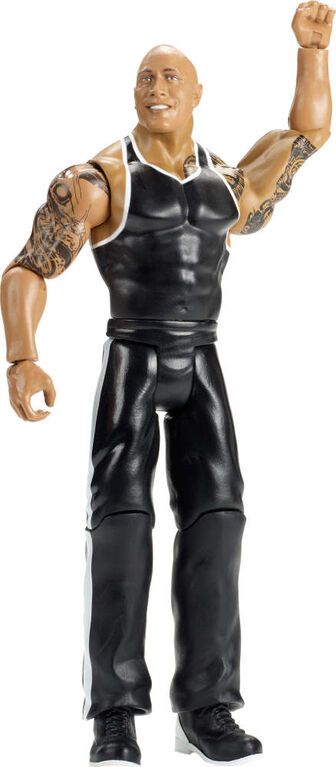 WWE-Main Event Series The Rock-Figurine articul&eacute;e de 15cm