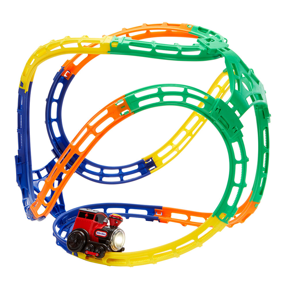 Little tikes train track mountain store