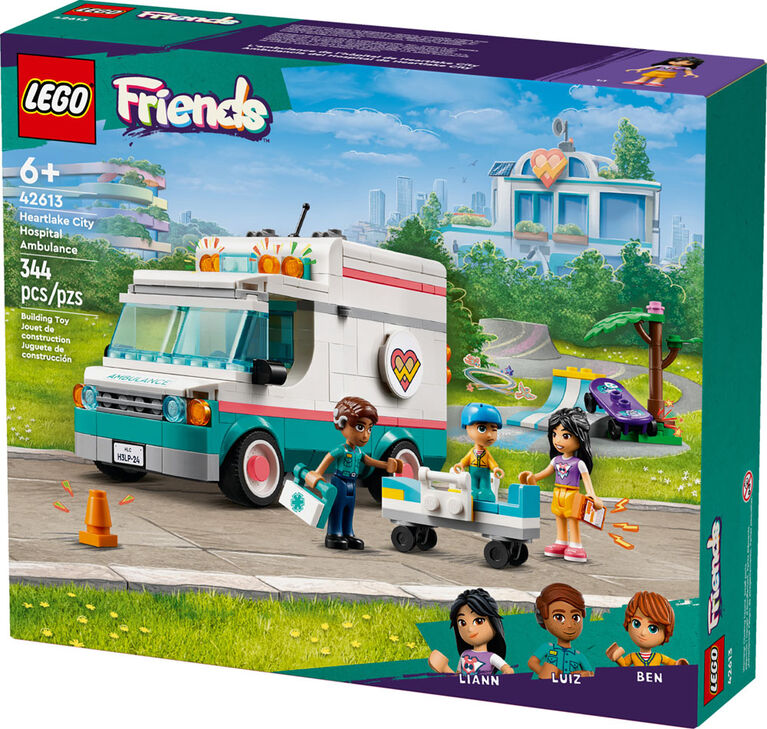 LEGO Friends Heartlake City Hospital Ambulance 42613