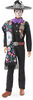 Barbie - Poupée Ken Dia De Muertos 2021, 30cm, chemise brodée, sarape