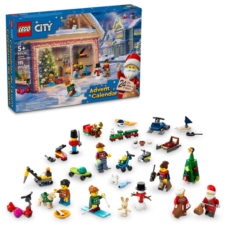 LEGO City Le calendrier de l'Avent 2024 60436