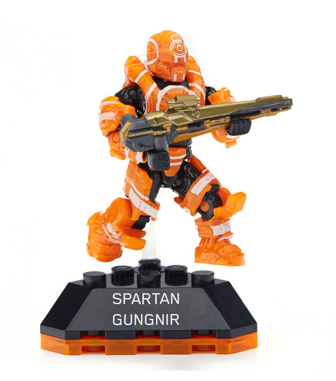 Mega Bloks - Halo - H&eacute;ros Halo - Figurine Spartan Gungnir