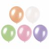 12" Latex Balloons, 8 Pieces - Assorted Pastel