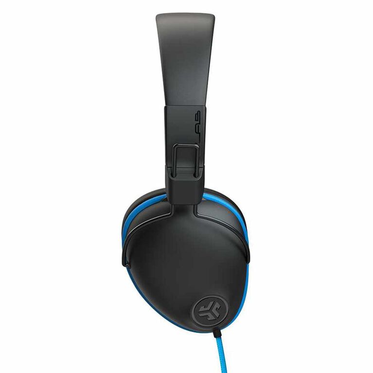 JLab Audio JBuddies Pro Wired Headphones (English Packaging) Black/Blue