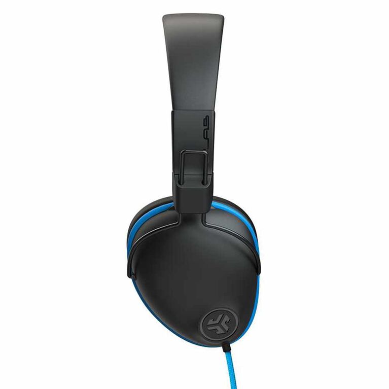 JLab Audio JBuddies Pro Casque Filaire Noir/Bleu (Emballage Anglais)