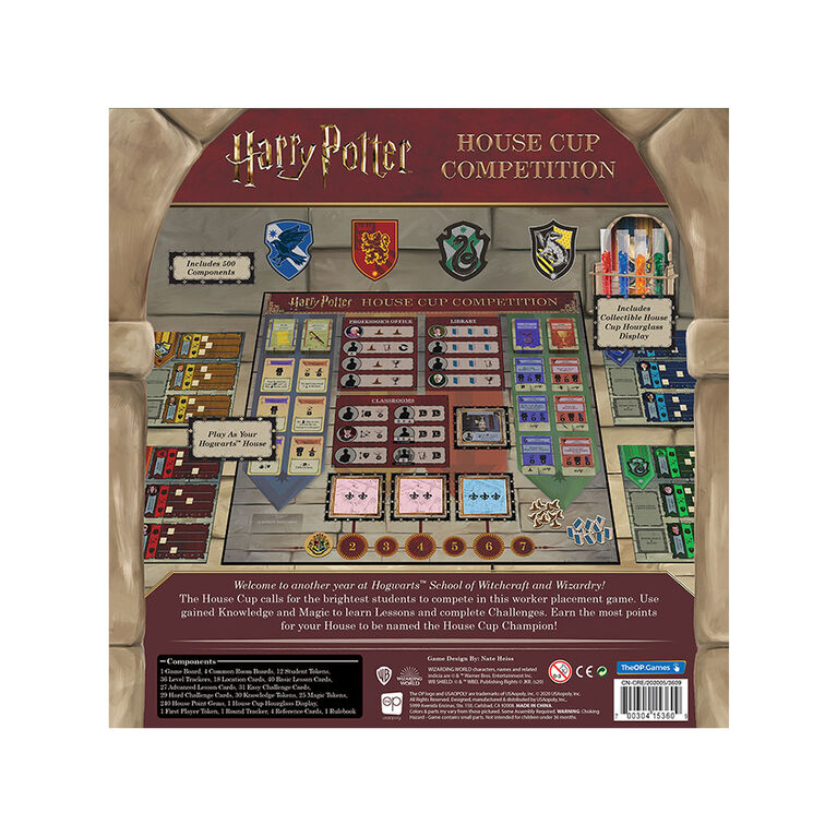 Harry Potter: House Cup Competition Board Game - English Edition