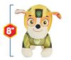 PAW Patrol, Aqua Pups Rubble, Stuffed Animal Plush Toy, 8-inch