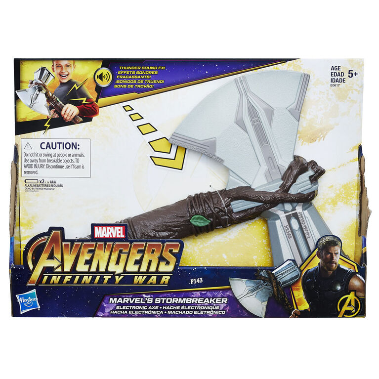 Marvel Infinity War Marvel's Stormbreaker Electronic Axe