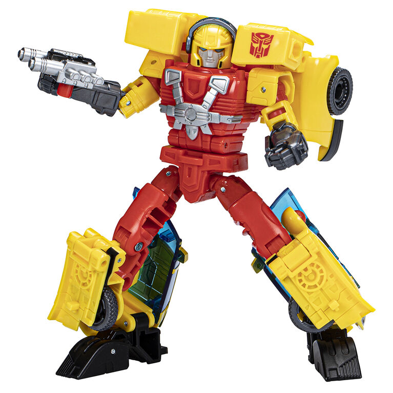 Transformers Legacy Evolution, figurine Armada Universe Hot Shot de 14 cm, classe Deluxe