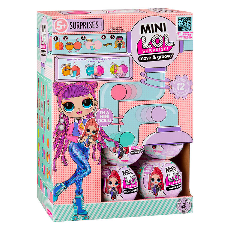 Poupée L.O.L Surprise - Mini S3 - Move and groove MGA ENTERTAINMENT : la  poupée à Prix Carrefour