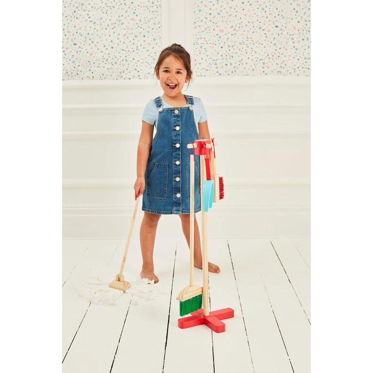 Early Learning Centre Wooden Deluxe Cleaning Playset - Édition anglaise - Notre exclusivité