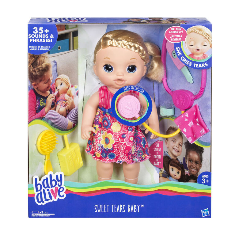 Baby Alive Sweet Tears Baby (Blonde)