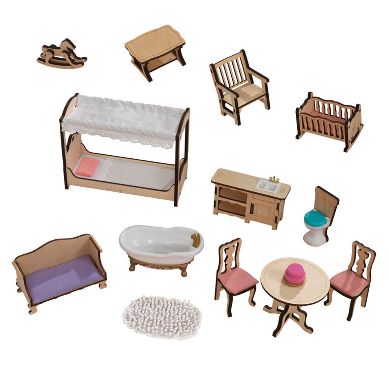 Maison de poupées Charlotte avec EZ Kraft Assembly