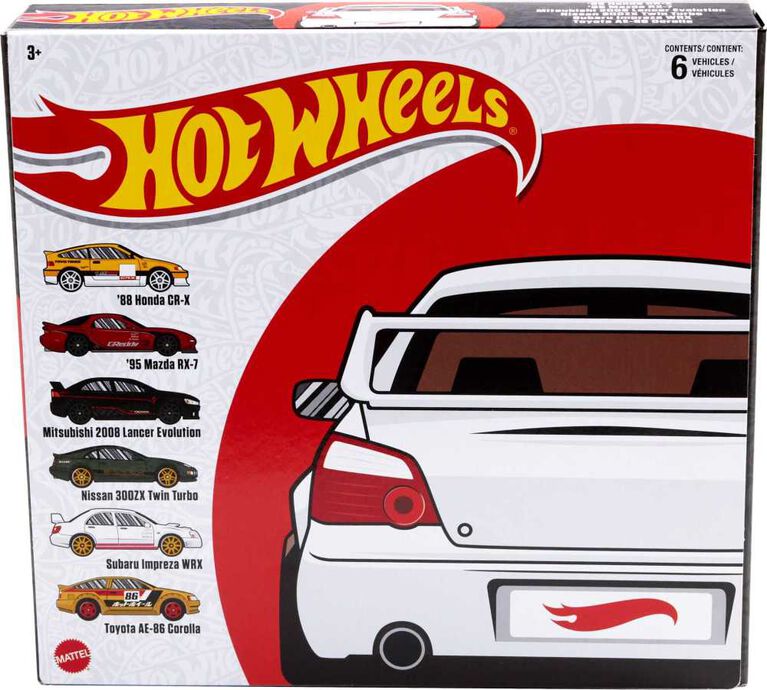 HOT WHEELS Japanese Vehicles  Themed Multipack
