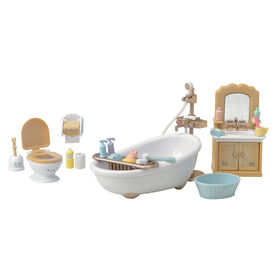 Calico Critters Country Bathroom Set, Dollhouse Furniture and Accessories