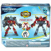 Transformers EarthSpark Cyber-Combiner, figurines Terran Twitch et Robby Malto