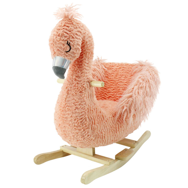 Soft Landing Animal Adventure Joyride Character Rocker - Flamingo