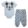 Disney Mickey Mouse 2-Piece Pant Set - Blue, 3 Months