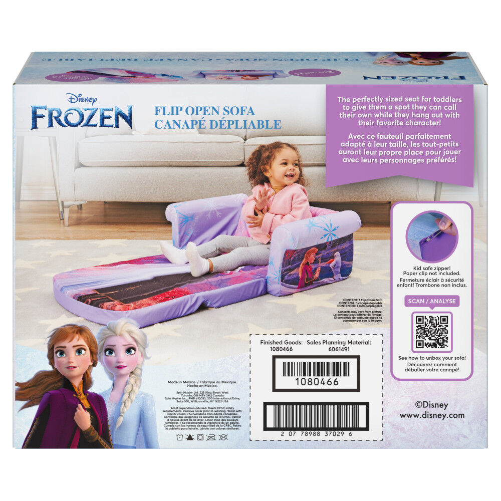 Marshmallow Furniture Children s 2 in 1 Flip Open Foam Compressed Sofa Frozen 1 Toys R Us Canada