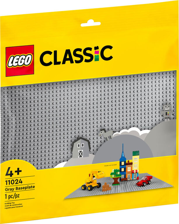 LEGO Classic Plaque de base grise 11024 Ensemble de construction pour enfants (1 pièce)