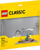 LEGO Classic Gray Baseplate 11024 Building Kit for Kids (1 Piece)
