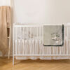Koala Baby - Ribbed Blanket Fox - Grey