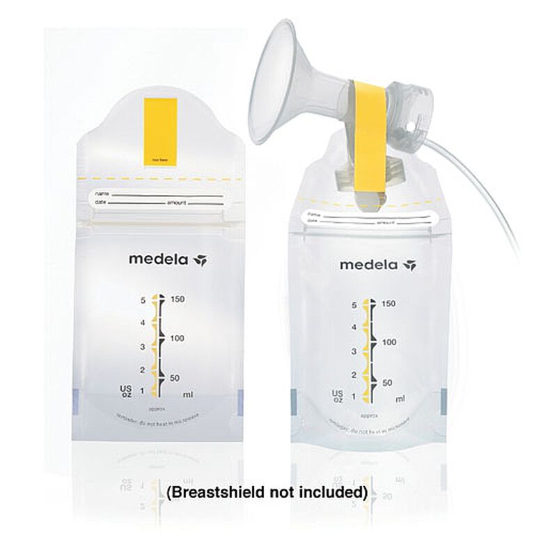 Sacs de conservation du lait maternel Pump & Save de Medela - paquet de 20.
