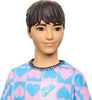 Barbie Fashionistas Ken Doll #219 with Slender Body & Removable Outfit
