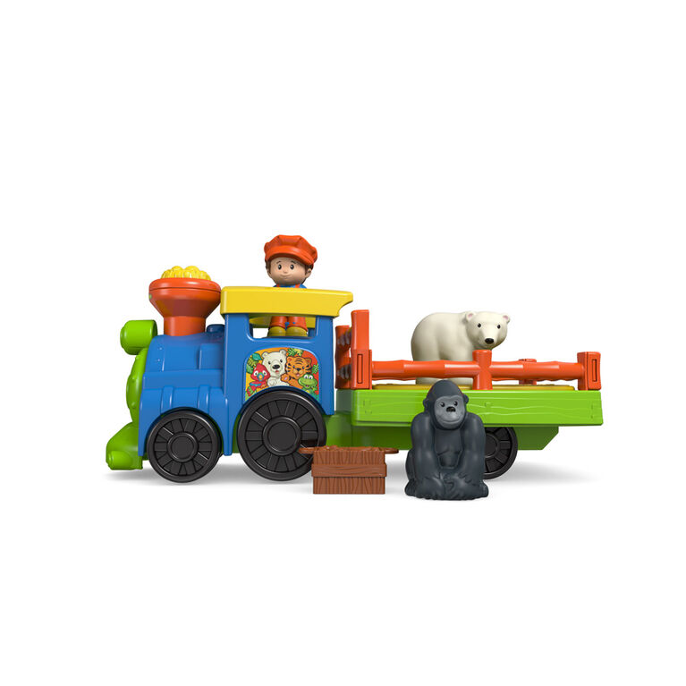 Fisher-Price - Little People - Le train du zoo Choo-Choo - Édition anglaise