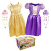Disney Princess Dress Up Trunk Belle & Rapunzel - English Edition